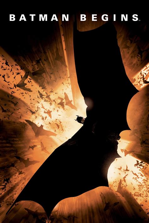 batman begins movie poster